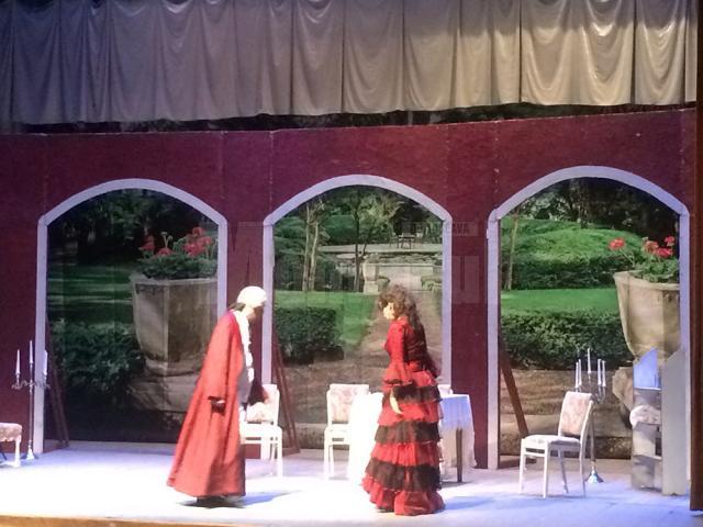 Sală aproape plină şi aplauze îndelungi la finalul spectacolului de operă „Bărbierul din Sevilla”, jucat pe scena suceveană