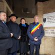 Dezvelirea plăcii aniversare care marchează împlinirea a 100 de ani de la Unirea Bucovinei cu România