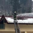 Incendiu la un hotel din Vatra Dornei. Sursa foto: Radio Dorna