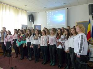 Elevi de la Colegiul Național „Mihai Eminescu” Suceava