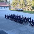 Elevii Colegiului Naţional Militar din Câmpulung  au participat anul acesta, în premieră, la parada militară de la Bucureşti Foto: Alexandru Helerea