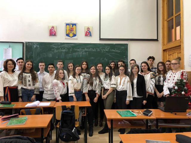 Colegiul „Eudoxiu Hurmuzachi” Rădăuți,  la ceasul sărbătorii Marii Uniri