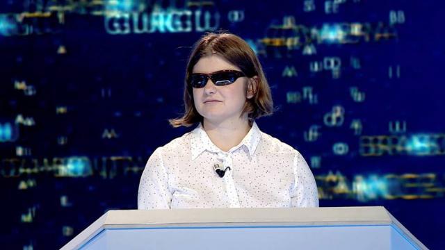 Magdalena Iurescu, tânăra nevăzătoare din Bilca, a cucerit Marele Premiu al emisiunii „Câștigă România”