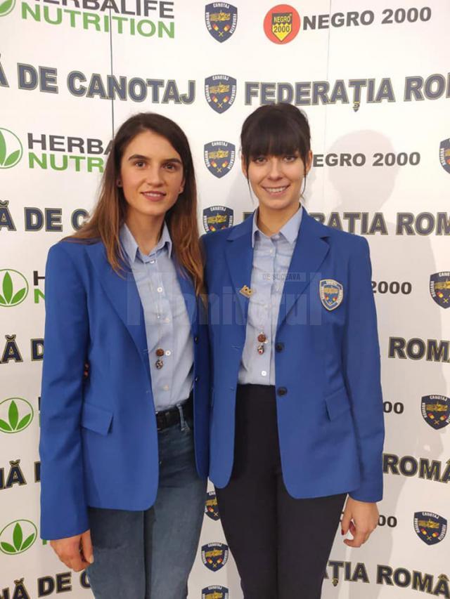 Gianina Beleagă şi Ionela Cozmiuc (Lehaci), sportivele numărul unu în canotajul românesc