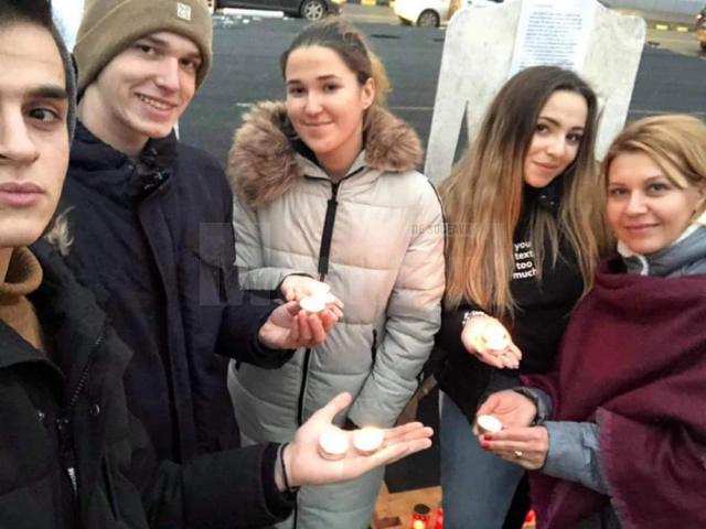 Victimele violenței domestice, comemorate în centrul Sucevei