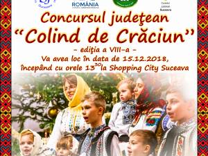 Concursul pentru copii „Colind de Crăciun”, la Shopping City Suceava