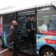 Sucevenii au ocazia, de vineri, să circule gratuit cu un prim autobuz electric Karsan Jest
