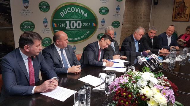 Semnarea acordului de asociere pentru Moldova se dezvolta, a avut loc luni, la Primaria Suceava