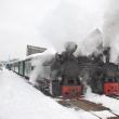 Mocăniţa din Moldoviţa va circula de mâine cu două trenuri pe zi, pe toată perioada sărbătorilor de iarnă