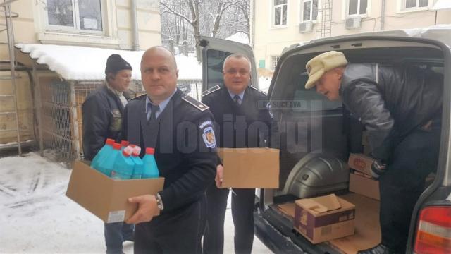 Donatii facute de Politia Locala Suceava, dupa donarea de sange dar si din contributiile proprii
