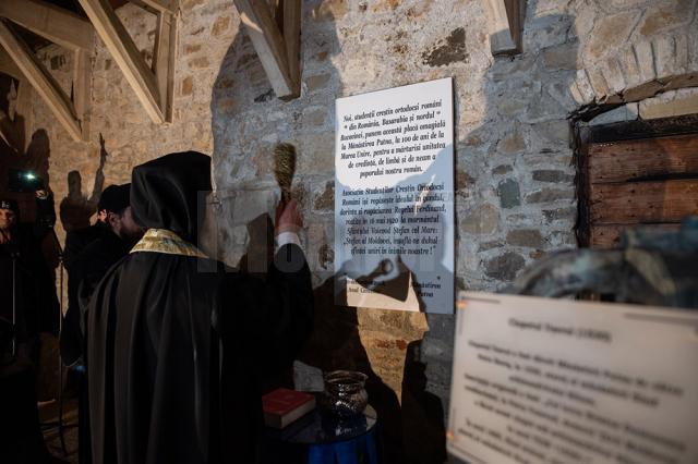 Peste 200 de studenți au participat la o tabără de iarnă la Mănăstirea Putna. Foto :Mănăstirea Putna