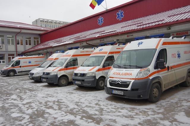 Ambulanțe la SAJ Suceava