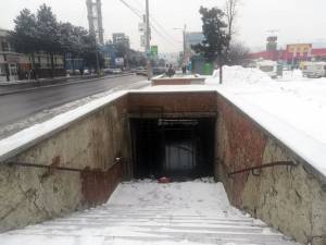 Pasajul subteran de pe Calea Unirii nu poate fi redeschis pietonilor. Foto: Facebook