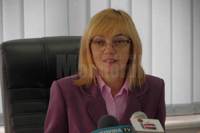 Directorul Direcţiei de Sănătate Publică Suceava, dr. Liliana Grădinaru