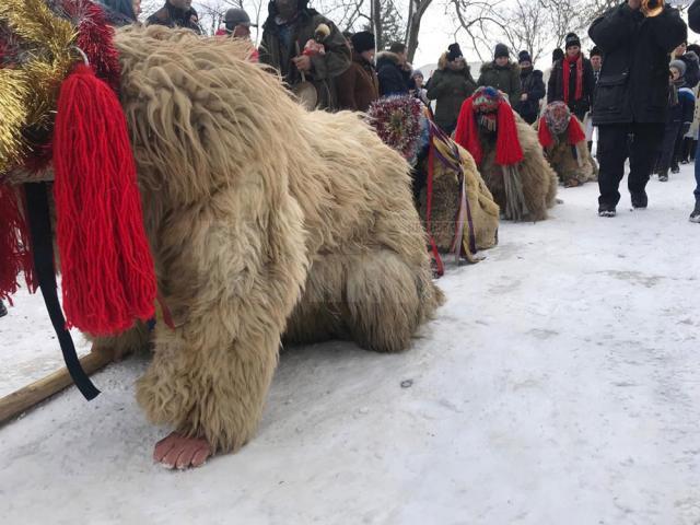 Parada obiceiurilor de iarnă la Drăgușeni, de Anul Nou pe stil vechi