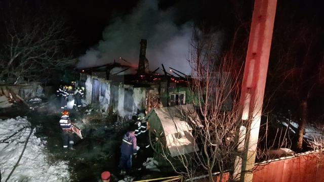 Un bătrân a murit într-un incendiu care a cuprins casa în care locuia, din satul Mitocaș