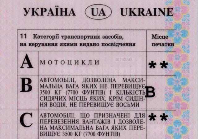 S-a urcat la volan fără a avea dreptul de a conduce şi le-a prezentat poliţiştilor un permis ucrainean fals