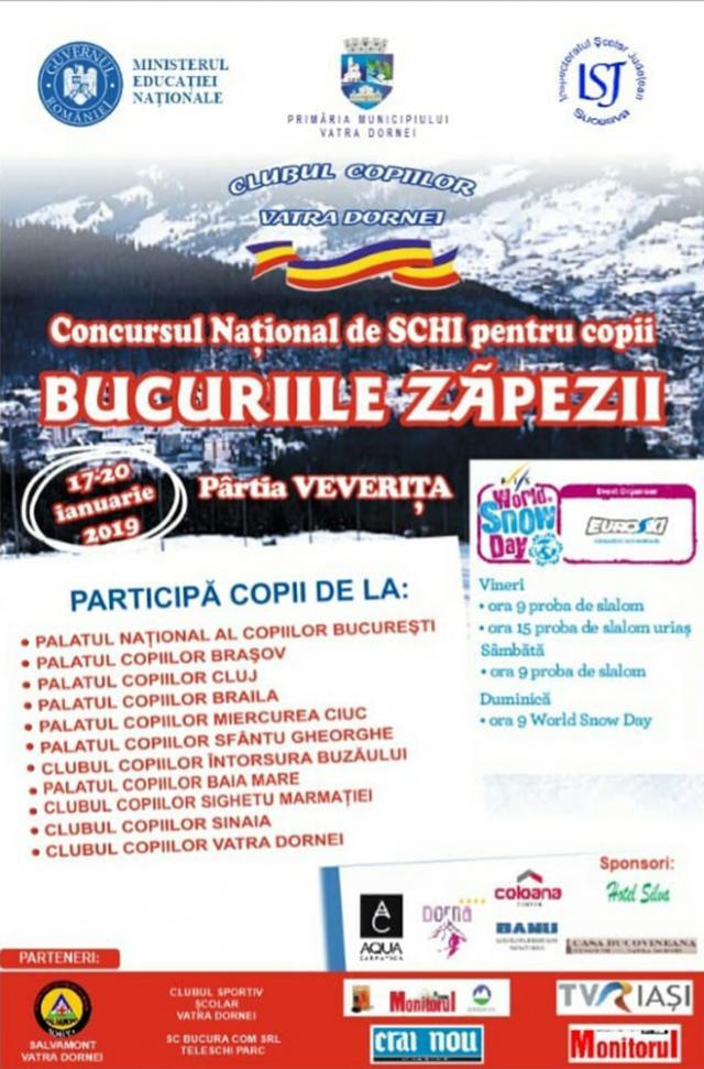 World Snow Day, la Vatra Dornei