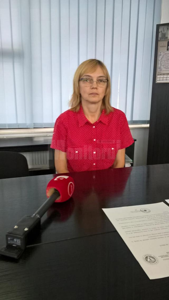 Directorul executiv al Direcţiei de Sănătate Publică (DSP) Suceava, dr. Liliana Grădinaru