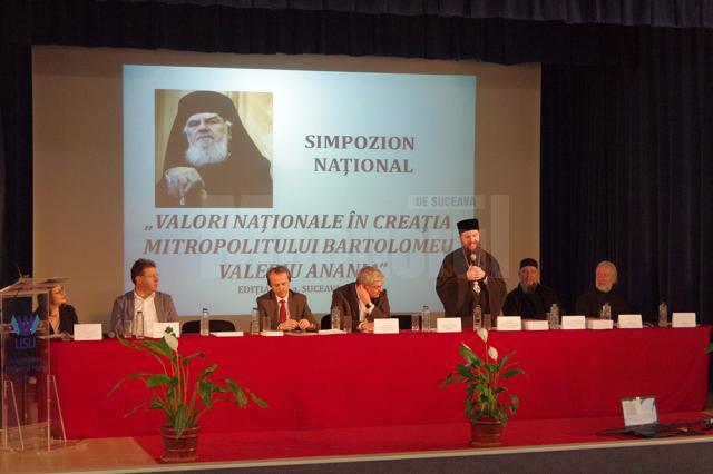 Simpozionul Naţional "Valori Naţionale în creaţia Mitropolitului Bartolomeu Valeriu Anania”, la Sala Auditorium „Joseph Schmidt”