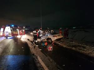 Imagine de coșmar de la locul accidentului foto stiridecluj.ro