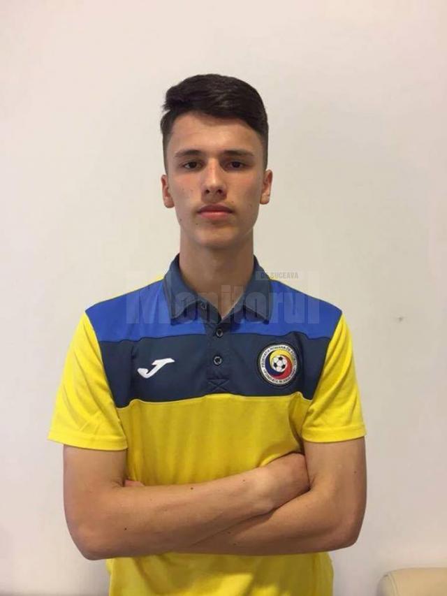 Aleksandru Longher va merge în cantonament în Grecia cu echipa sub 19 ani a României