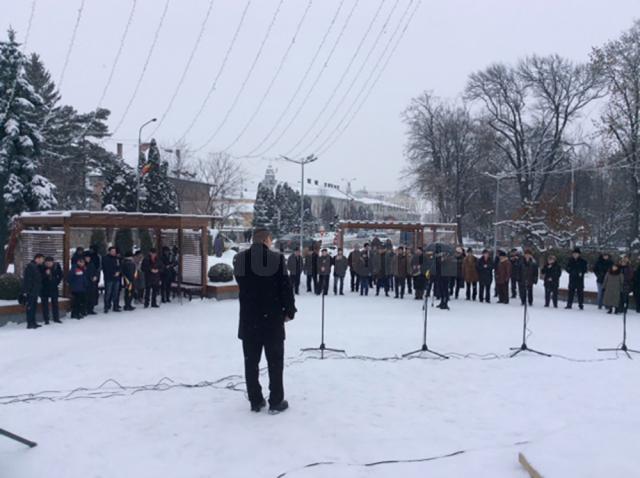 Unirea Principatelor Române, celebrată la Rădăuți