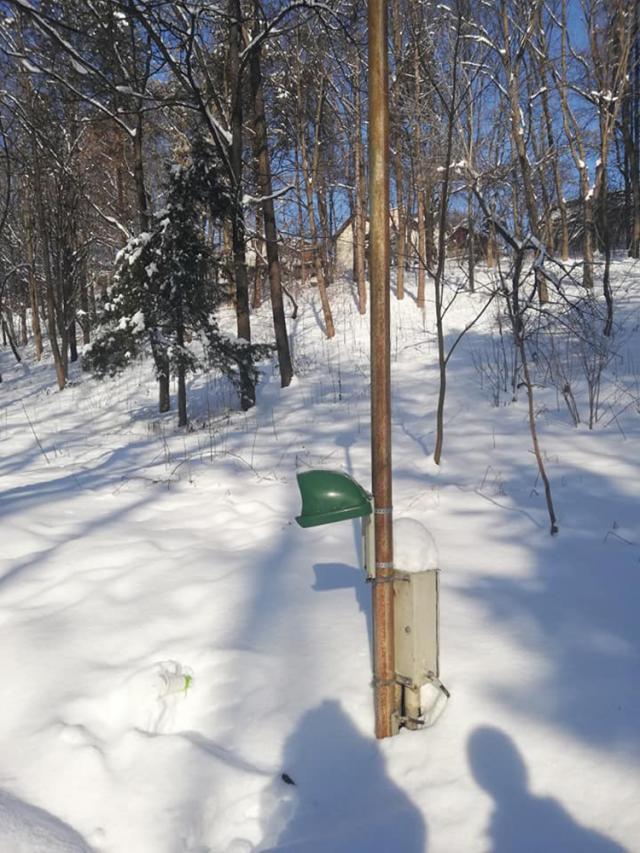 Coşurile de gunoi şi băncile din Parcul Şipote, distruse de vandali Foto: Lăcrămiaora Georgeta