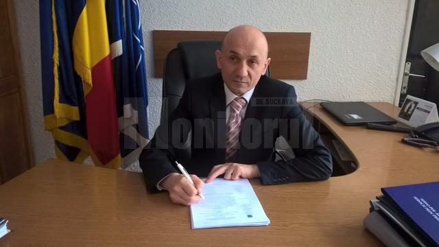Comisarul-şef Adrian Buga este noul inspector-şef al poliţiei judeţene