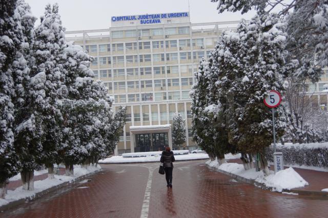 Bătrâna a ajuns la Unitatea de Primire a "Urgenţelor" de la Spitalul Judeţean Suceava