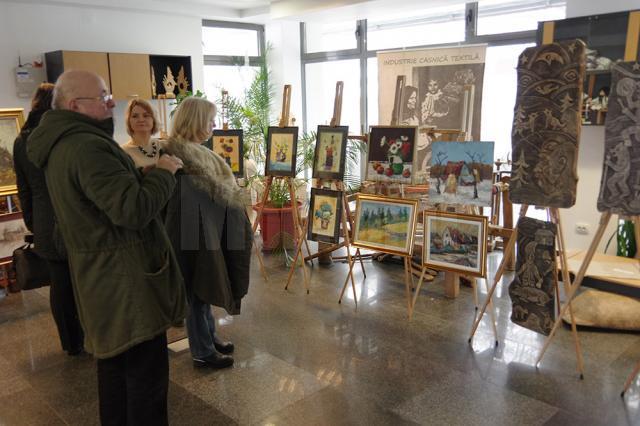 Expoziţia de pictură „In memoriam: Tiberiu Cosovan”, la Centrul pentru Susţinerea Tradiţiilor Bucovinene
