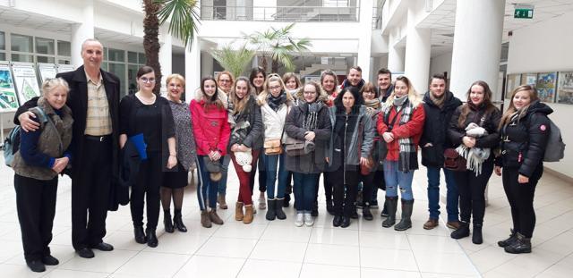 Studenţii belgieni, în vizită la USV