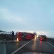 Accident cu trei mașini pe E 85, la ieșirea din Suceava spre Pătrăuți