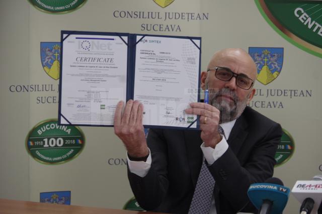 SJU Suceava este primul spital din Romania certificat ca a introdus standardul anti-mita