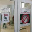 Afişarea de postere „Spune Nu corupţiei” în toate secţiile spitalului