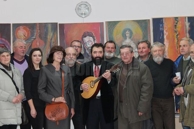 Expoziţia de pictură „Armonii liturgice” a cunoscutului artist Konstantyn Ungureanu Box