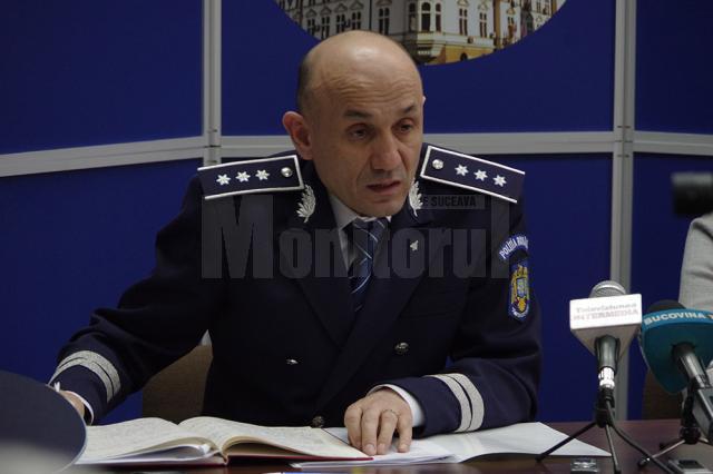 Comisarul-şef Adrian Buga, inspectorul-şef al IPJ