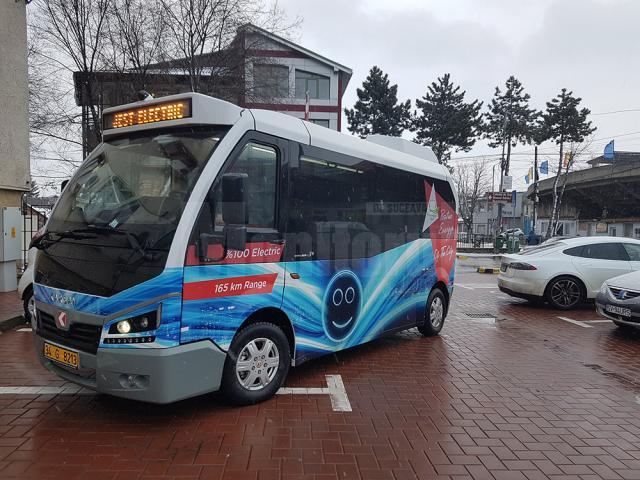 Autobuzul Karsan Jest Electric adus în probe la Suceava în decembrie