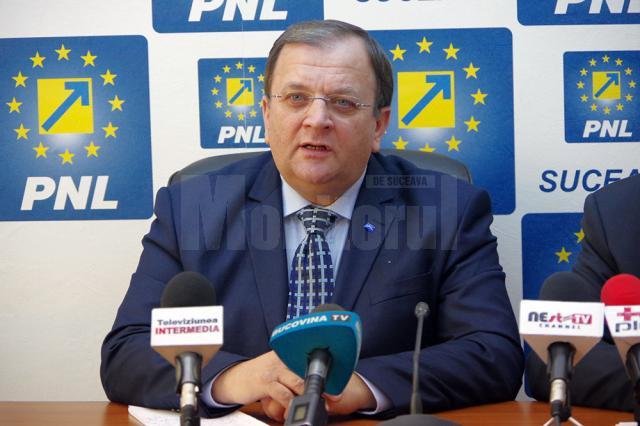Preşedintele PNL Suceava şi al Consiliului Judeţean, Gheorghe Flutur