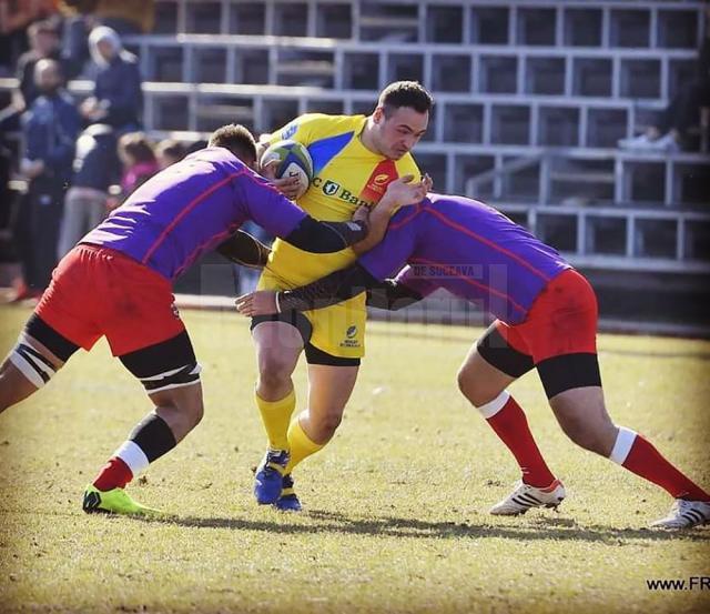 Humoreanul Marius Ferariu a disputat un meci de pregătire cu naţionala U20