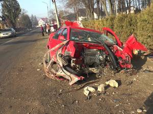 Accidente grave, provocate de doi tineri care conduceau cu viteză