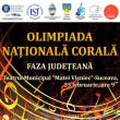Olimpiada Naţională Corală, faza judeţeană, sâmbătă, la Teatrul Municipal "Matei Vişniec" Suceava