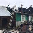 Incendiul de la Măneuți a făcut pagube mari, iar proprietarul s-a rănit la ambele mâini, încercând să salveze lucruri din locuinţă