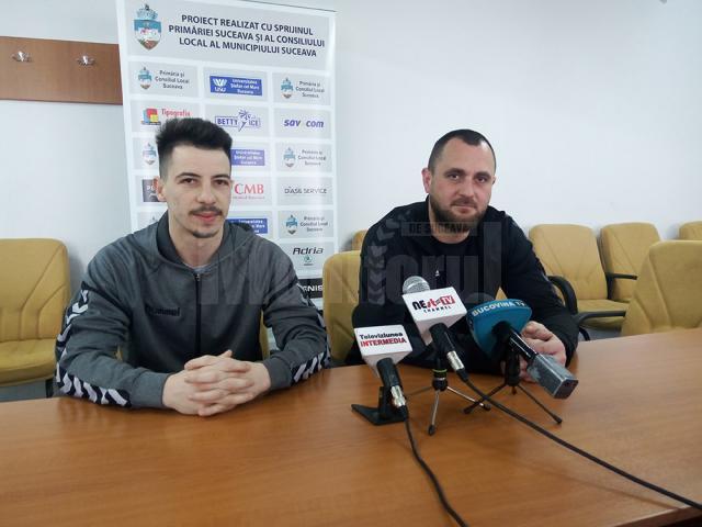 Extrema Cătălin Costea şi antrenorul Adrian Chiruţ