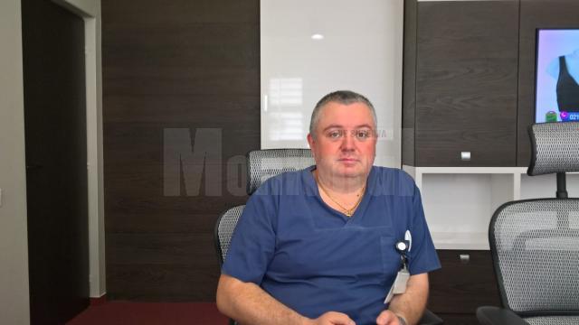 Purtătorul de cuvânt al spitalului, dr. Mircea Macovei