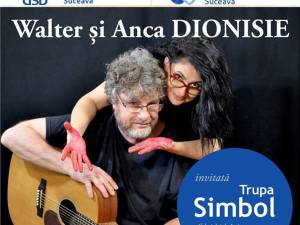 Spectacol cu Walter și Anca Dionisie, joi, la USV