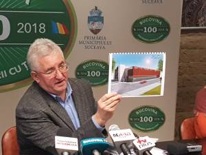 Primarul Sucevei a prezentat proiectul unei parcări supraterane, din cele 10 pentru care s-au făcut documentațiile