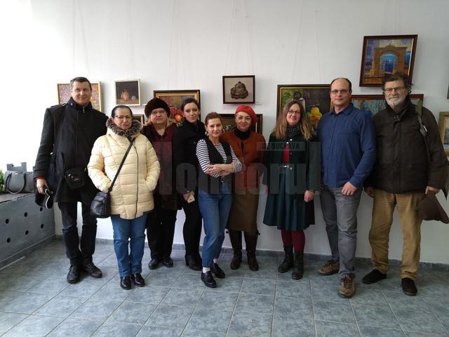 Vernisajul expoziției dedicată primăverii, la Galeria „Ion Irimescu” Suceava