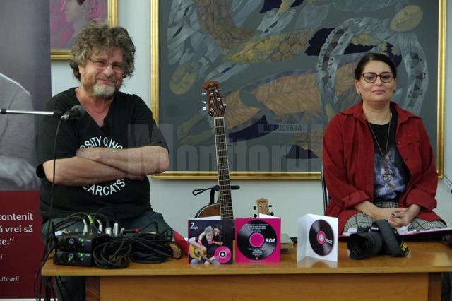 Artiştii Anca şi Walter Dionisie şi-au lansat joi albumul muzical „Roz”