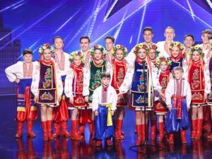 Ansamblul „Cervona Kalena” la „Românii au Talent” sursa  PRO TV, FOTO - Sandra Chelan